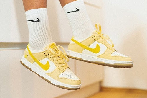 Lemon Yellow Sneakers Custom Dunk