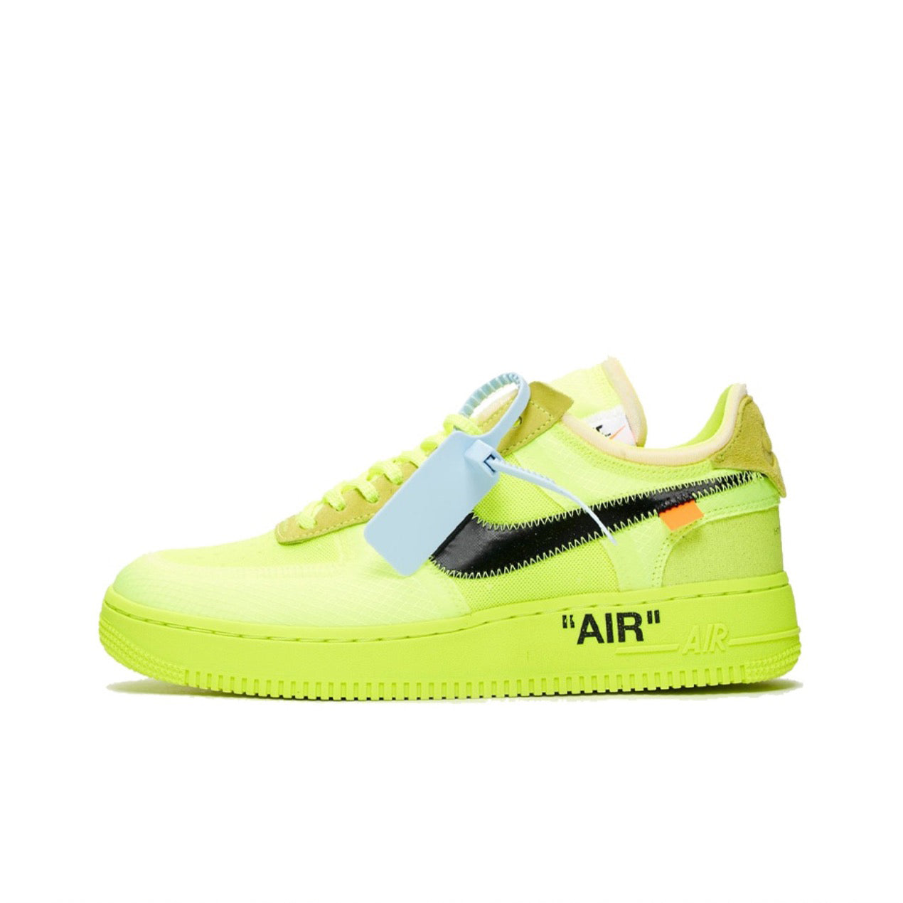OFF WHITE x AF1 Green Black Custom Sneakers Air Force 1