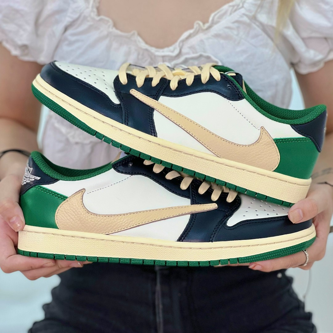 Travis scott af1 green best sale