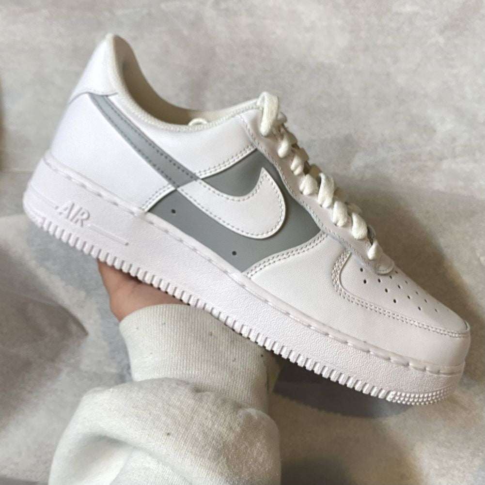Dark Grey Custom Sneakers Air Force 1