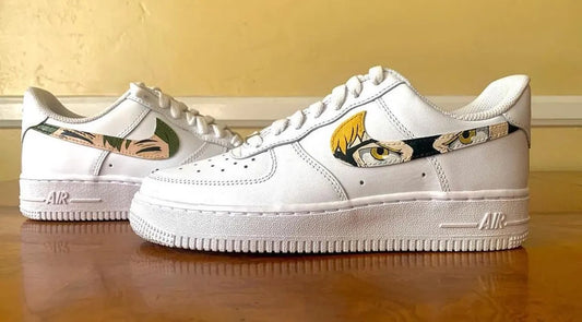 Custom Air Force 1 Anime Swoosh