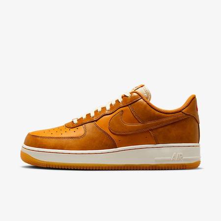 Custom Air Force 1 Brown Orange
