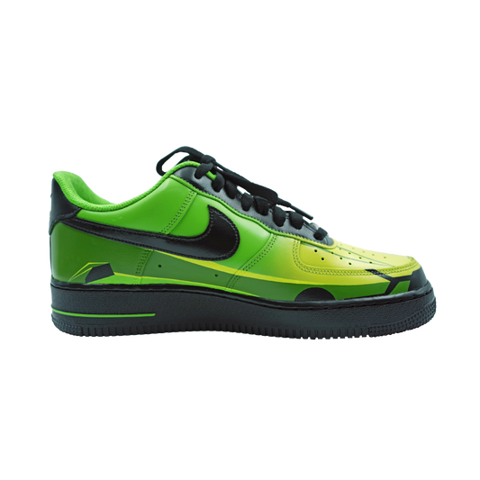 Custom Air Force 1 Green Lamborghini Design