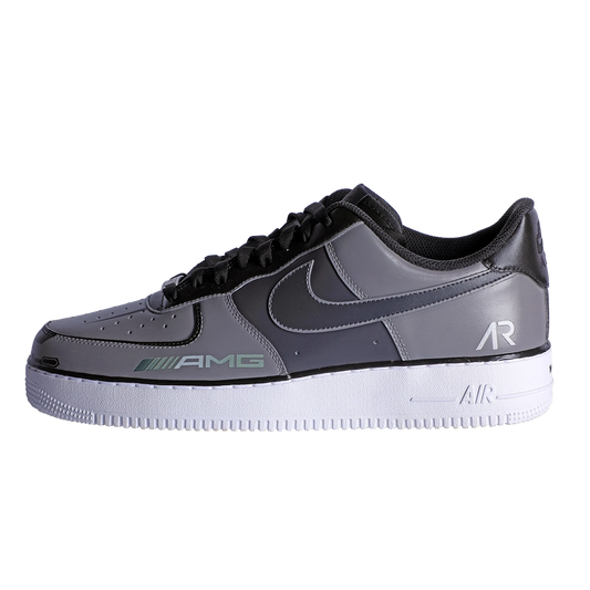 Custom Air Force 1 Grey AMG Logo