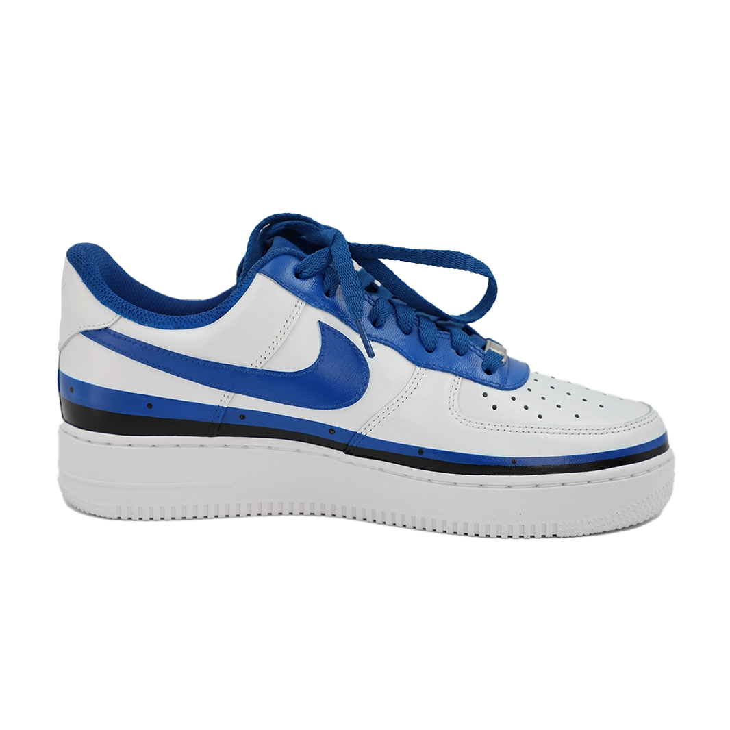 Custom Air Force 1 White Blue Ducati Corse Design