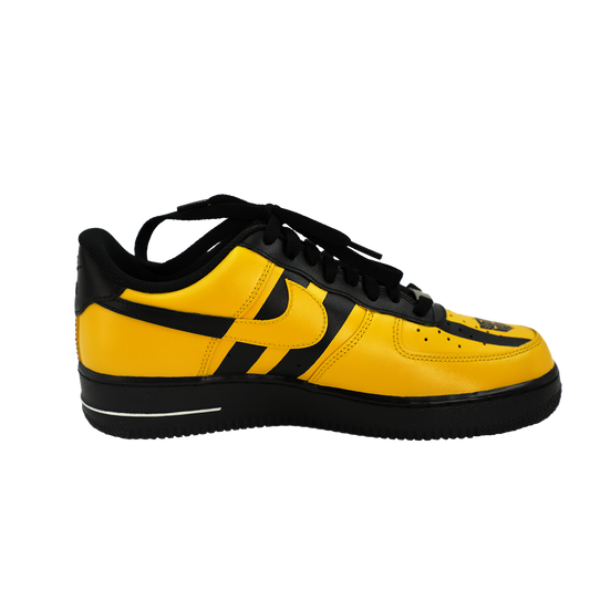 Custom Air Force 1 Yellow Black Stripes Camaro Logo