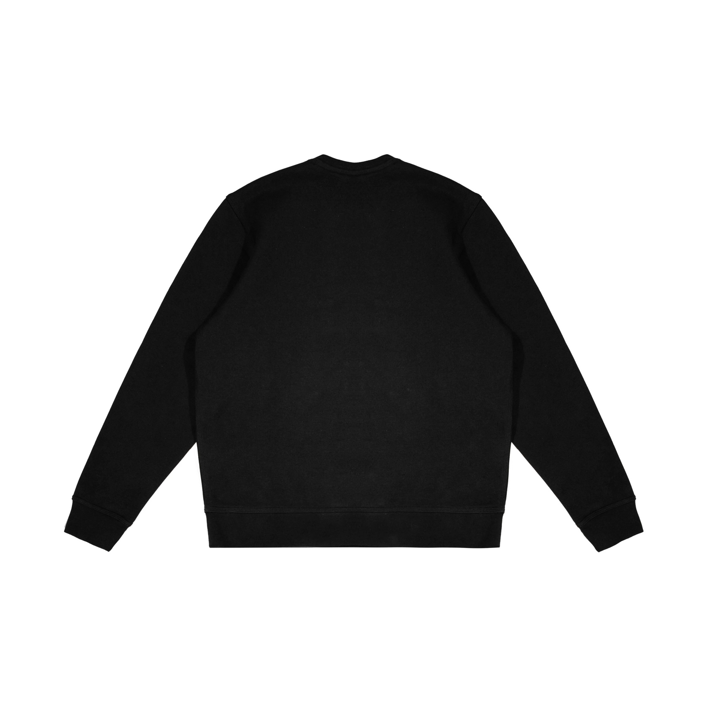 Custom Embroidery Nike Sweatshirt Black Floral Embellished