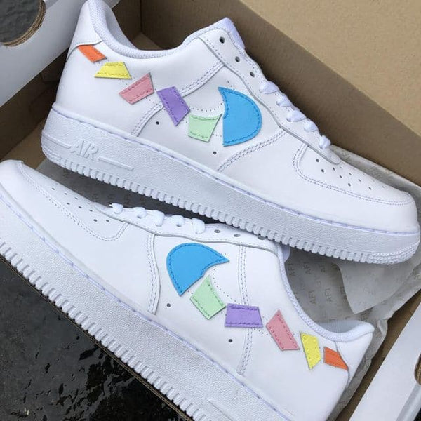 Pastel Colors Custom AF 1s Shoes