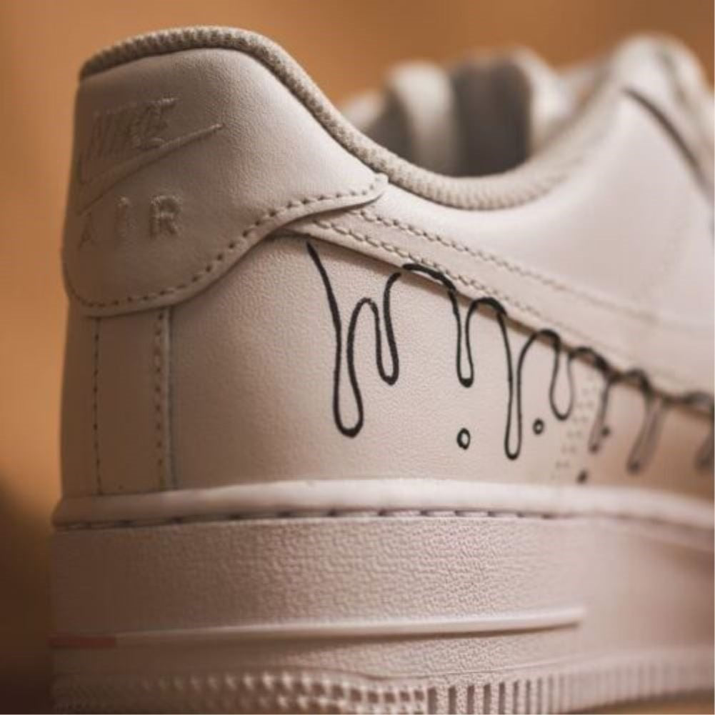Line Dripping Custom Sneakers Air Force 1