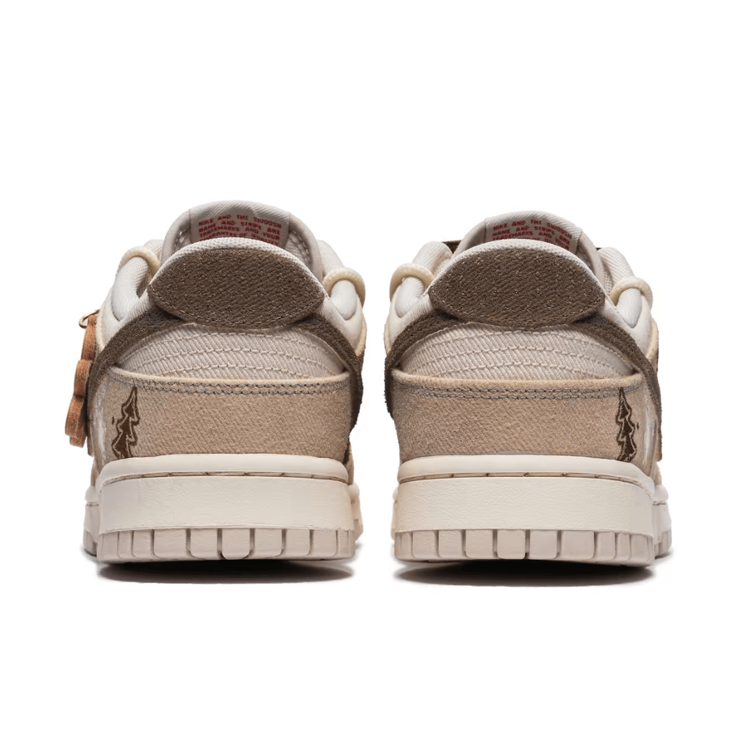 Christmas Gift Xmas Custom Dunk Khaki