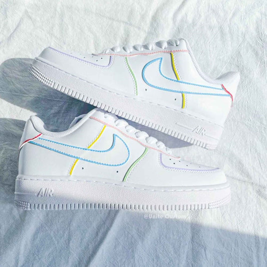 Macaron Line Custom Sneakers Air Force 1