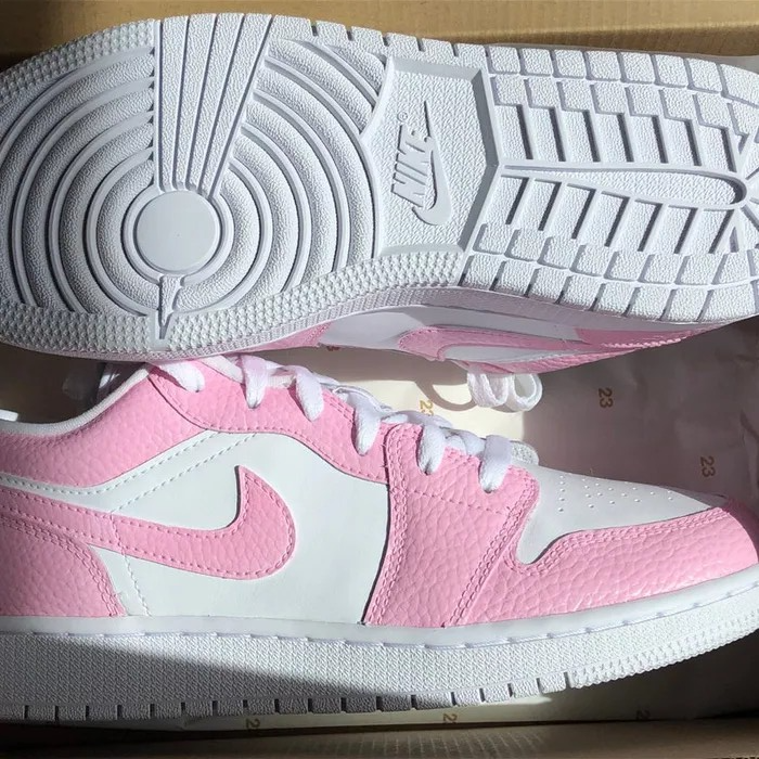 Custom Air Jordan 1 Pink White