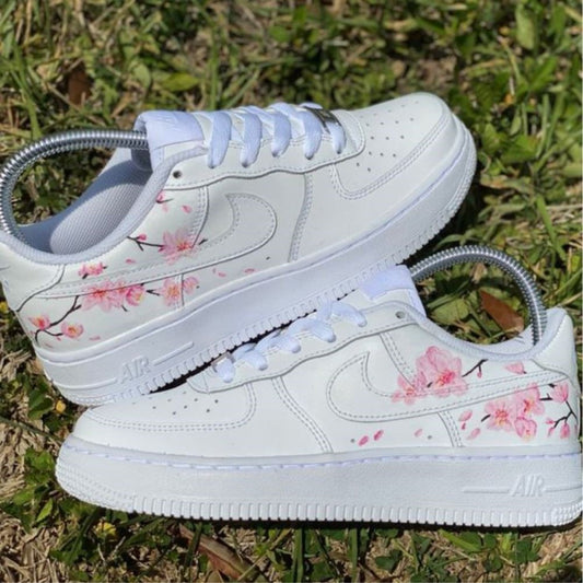 Peach Blossom Custom Sneakers Air Force 1