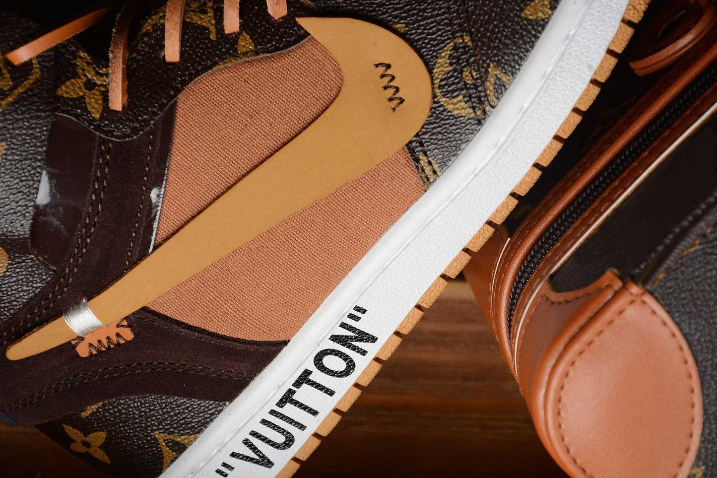 Custom Air Jordan 1 Classic LV