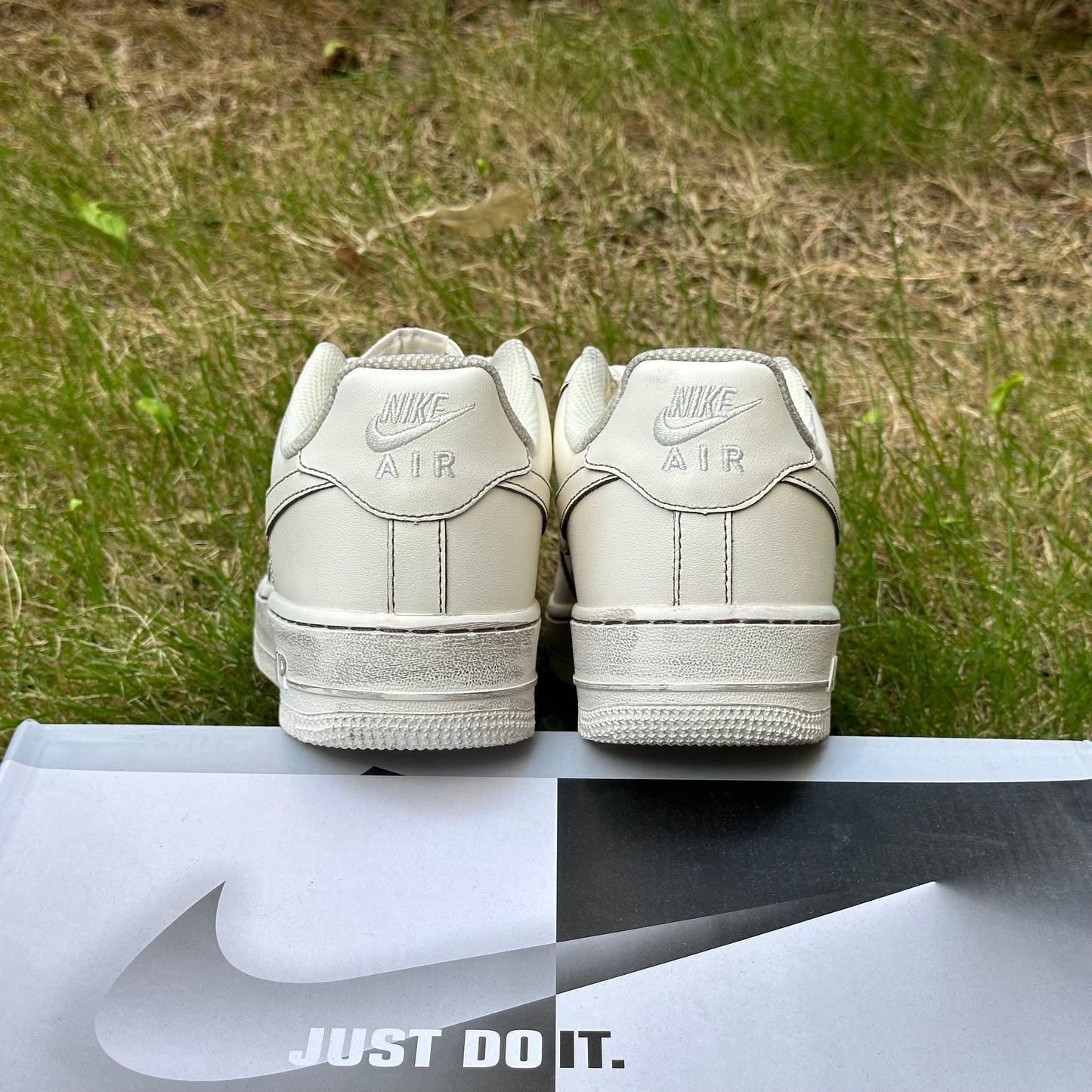 Custom Air Force 1 Hemp Rope Shoelaces, Dirty soles