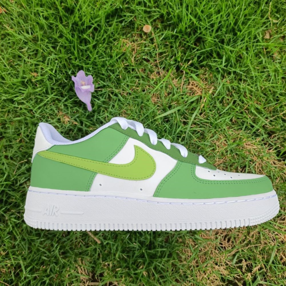 Lucky Green Custom Sneakers Air Force 1