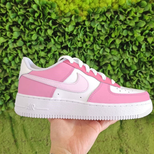Pearl Pink Custom Sneakers Air Force 1
