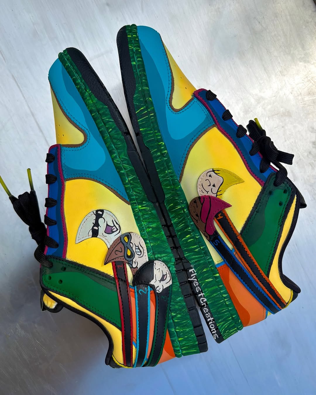 Hand Painted KND Custom Dunk Sneakers