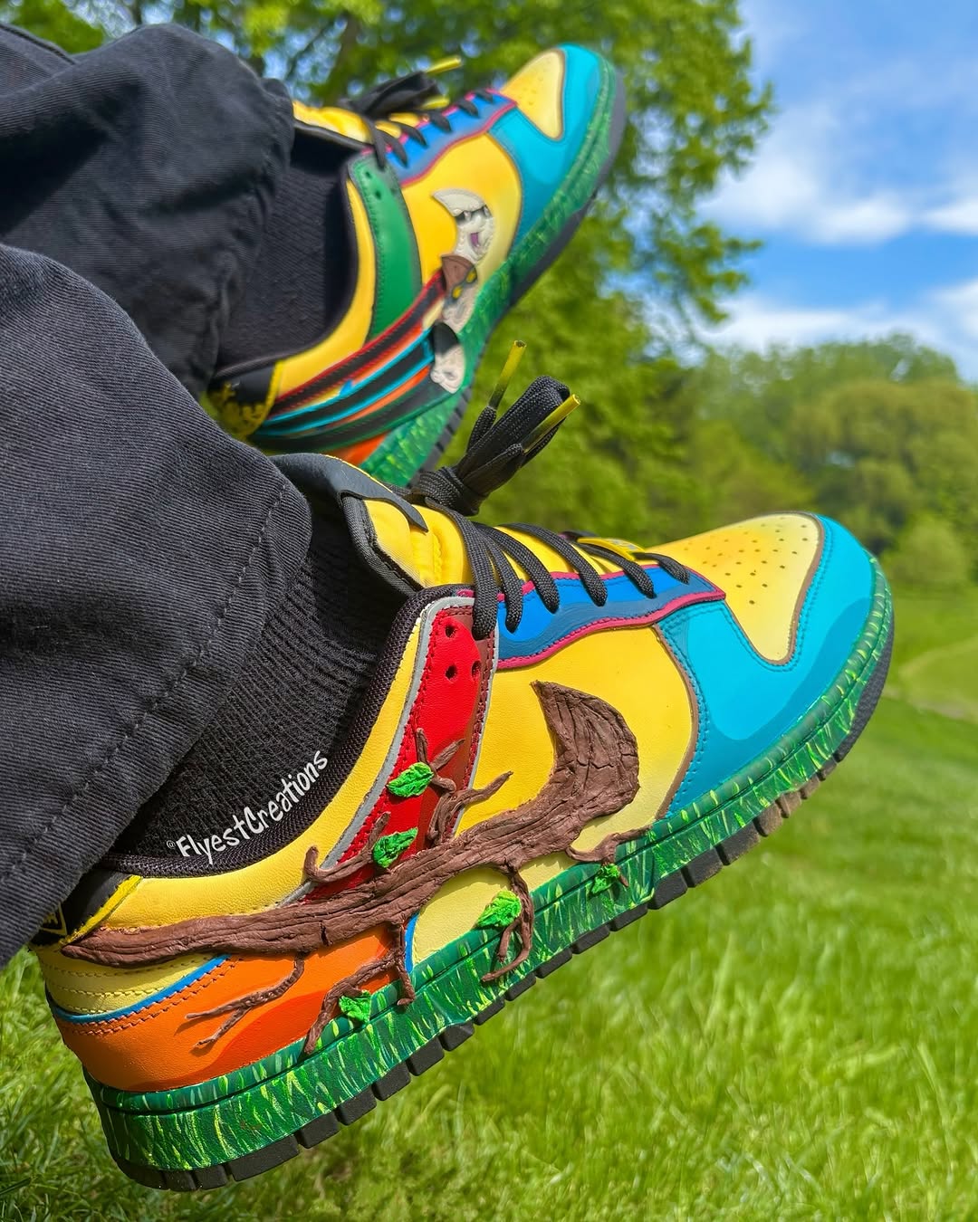 Hand Painted KND Custom Dunk Sneakers