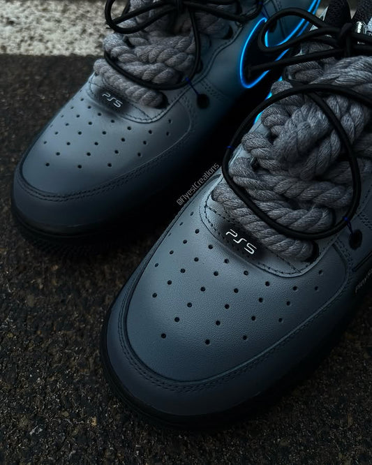 Hand Painted Custom PlayStation Air Force 1 Sneakers