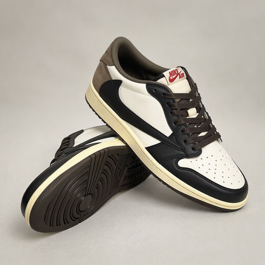 Hand Painted Mocha Custom Sneakers