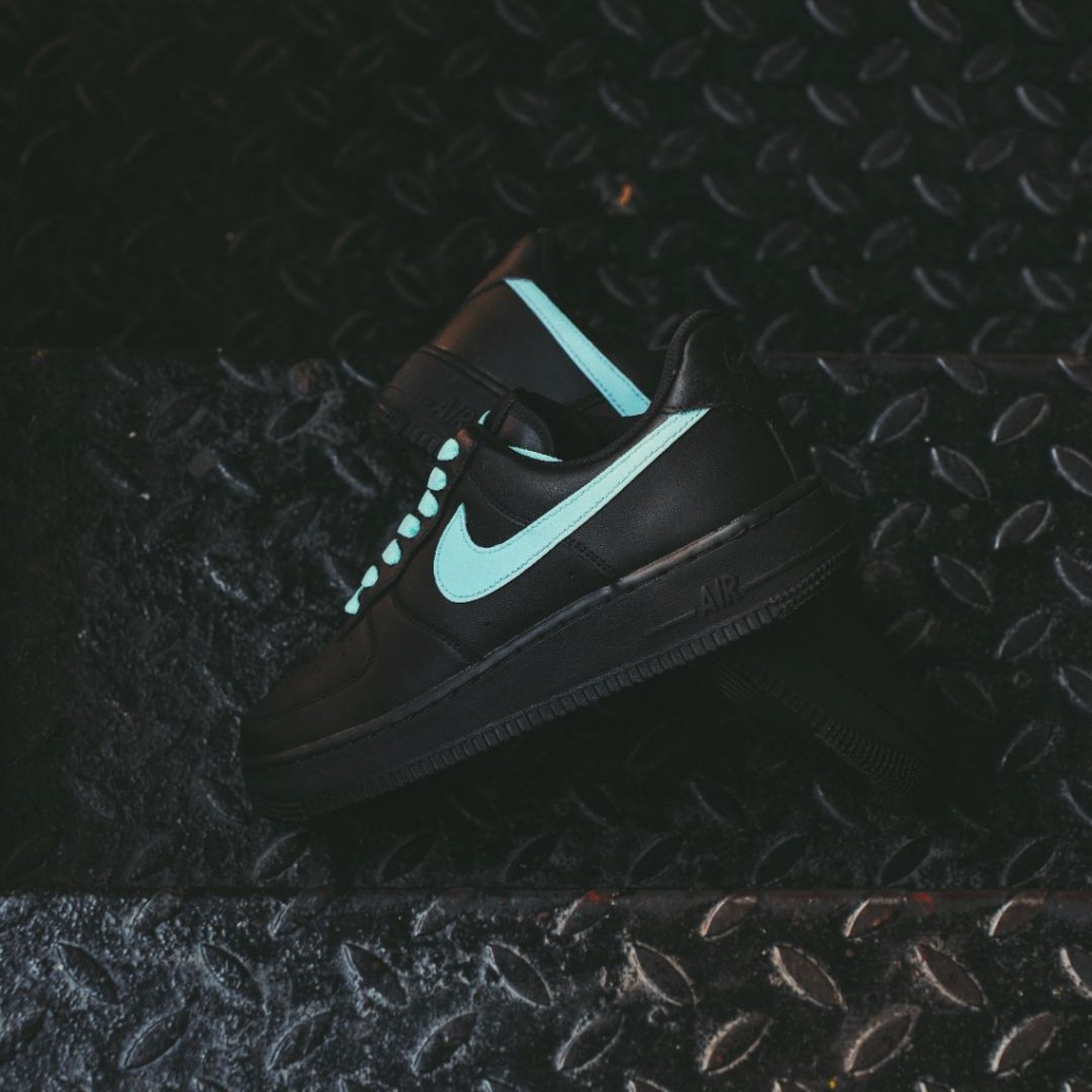 Mint Green Custom Sneakers Air Force 1