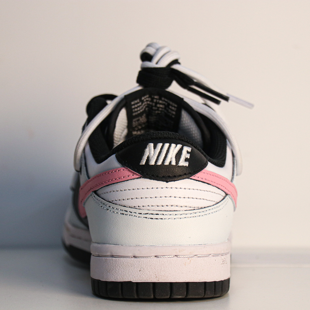 Pibk White Custom Sneakers Nike Dunk