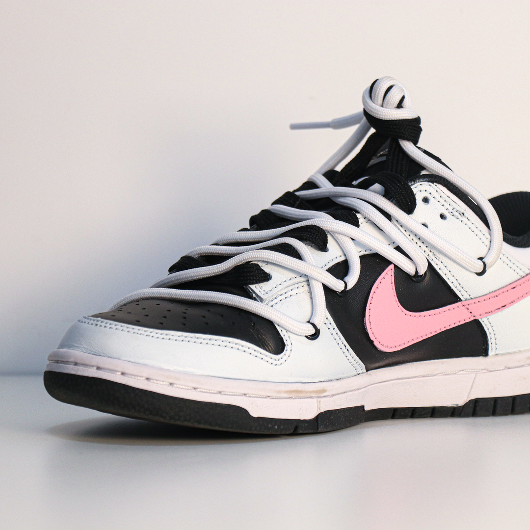 Pibk White Custom Sneakers Nike Dunk