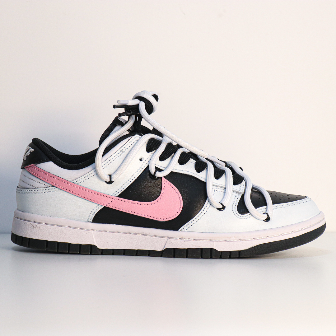 Pibk White Custom Sneakers Nike Dunk