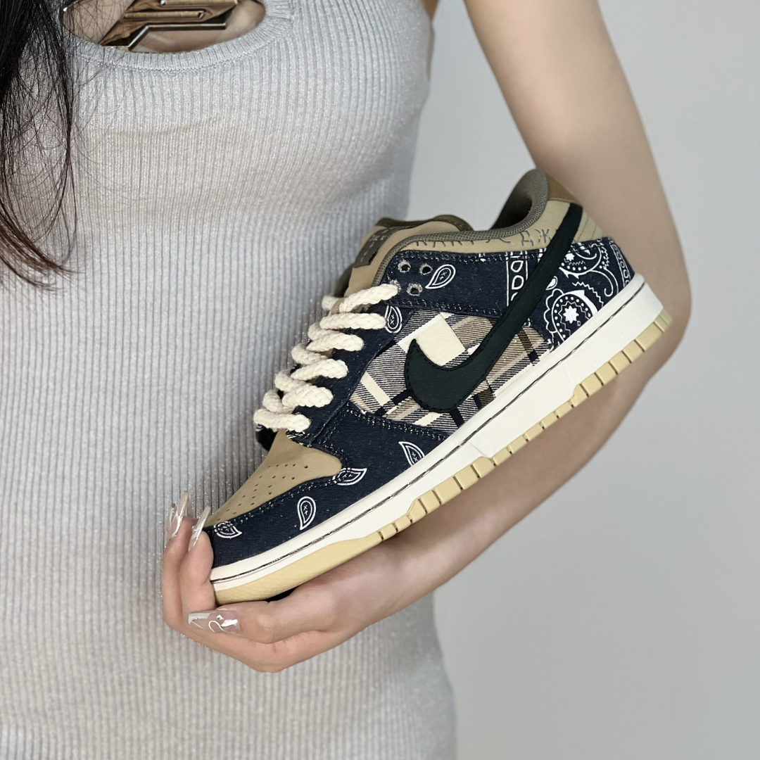 Retro Bandana Custom Sneakers Nike Dunk