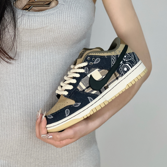 Retro Bandana Custom Sneakers Nike Dunk