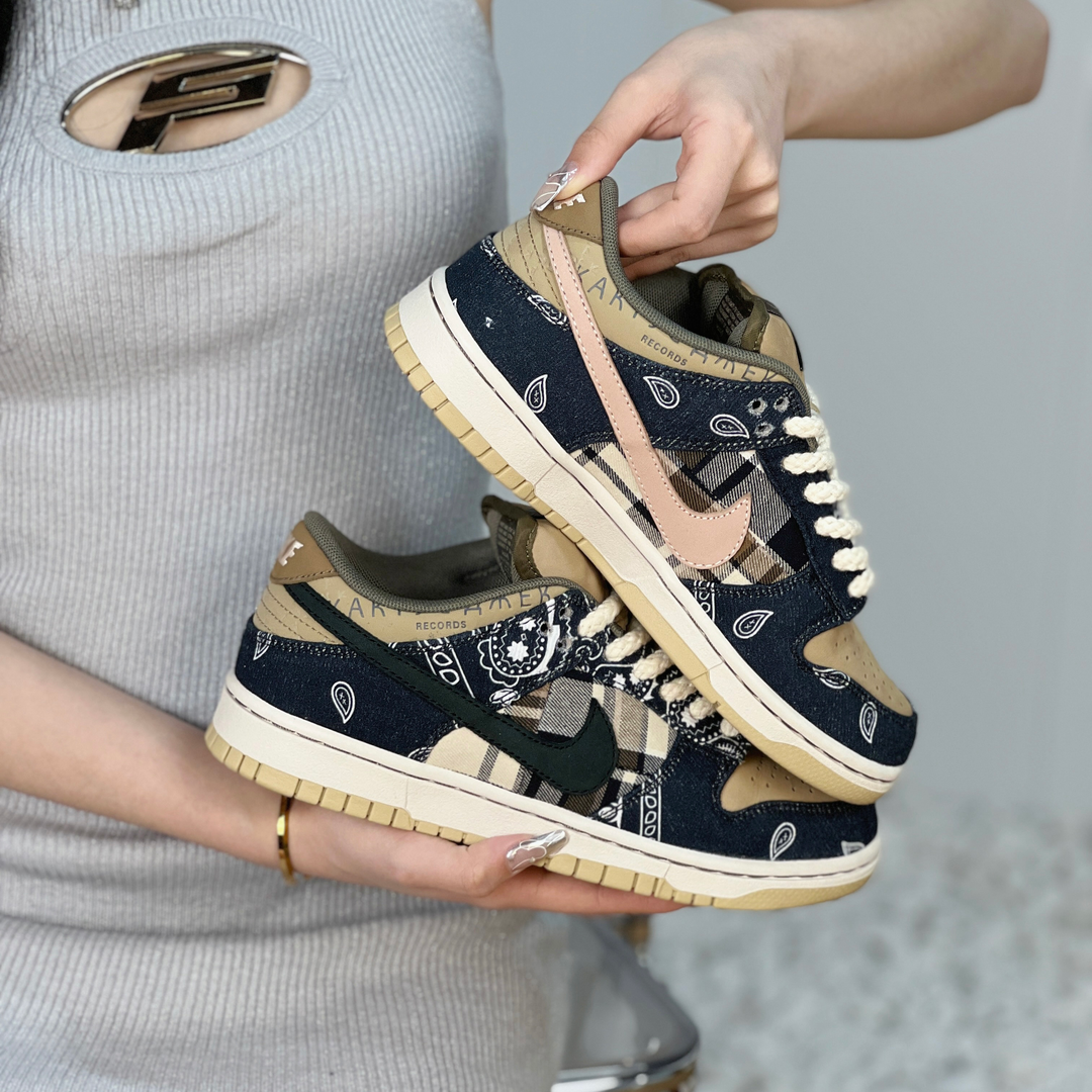 Retro Bandana Custom Sneakers Nike Dunk