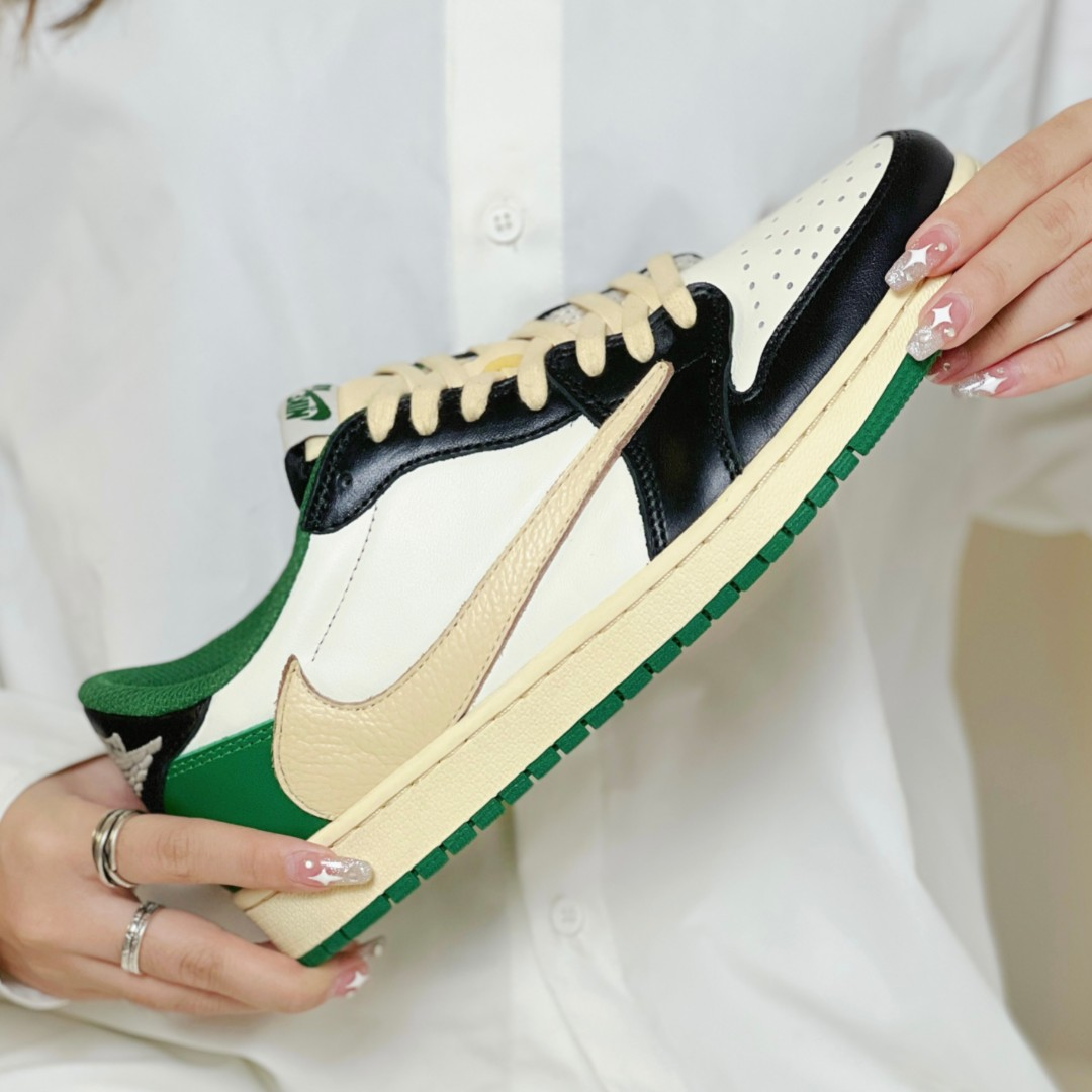 Travis scott shoes green online