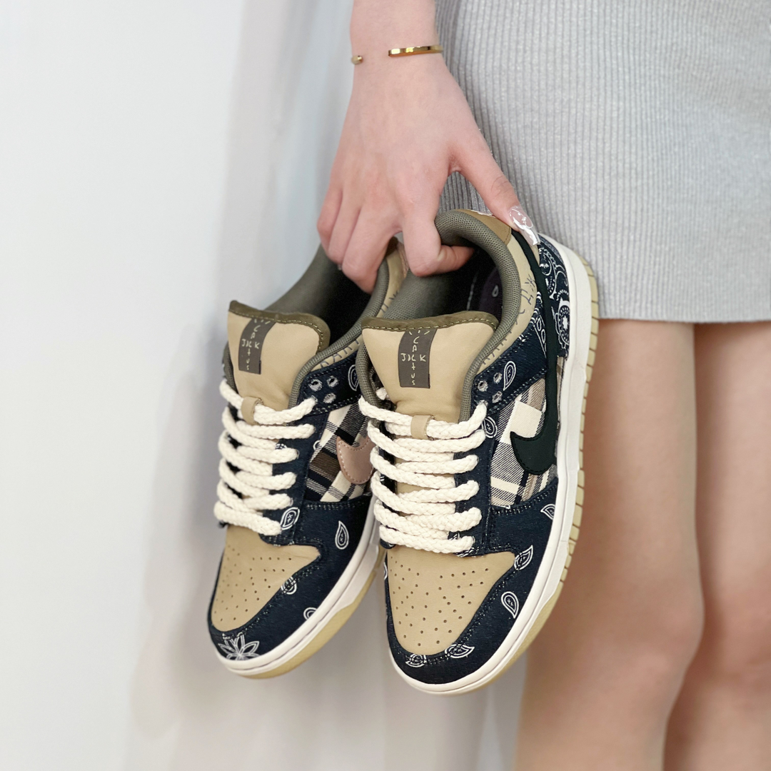 Retro Bandana Custom Sneakers Nike Dunk