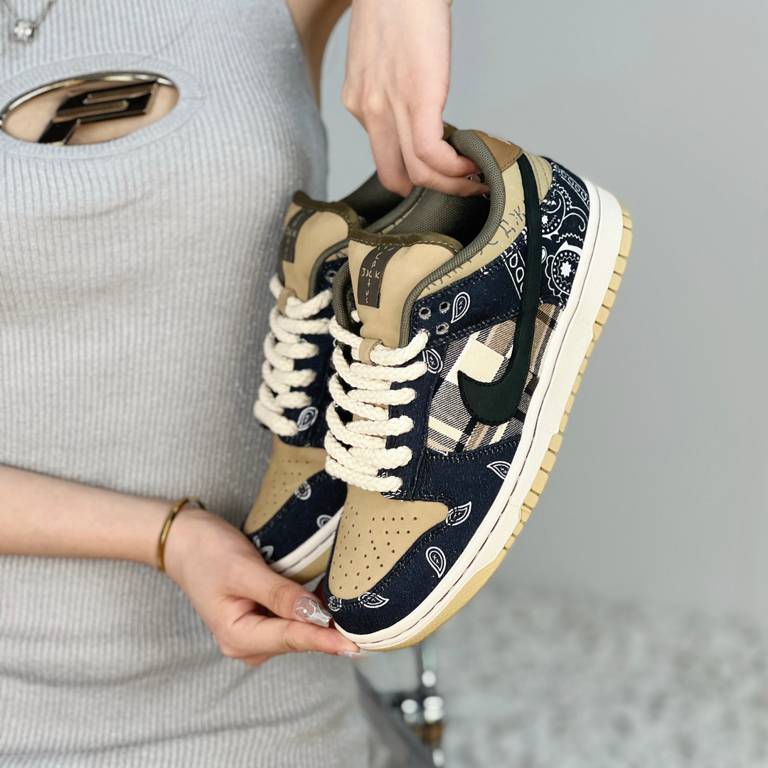 Retro Bandana Custom Sneakers Nike Dunk