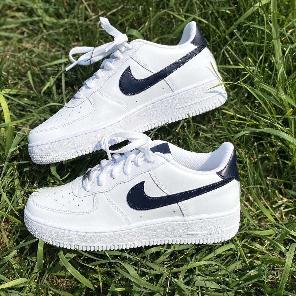 Black Custom Sneakers Air Force 1