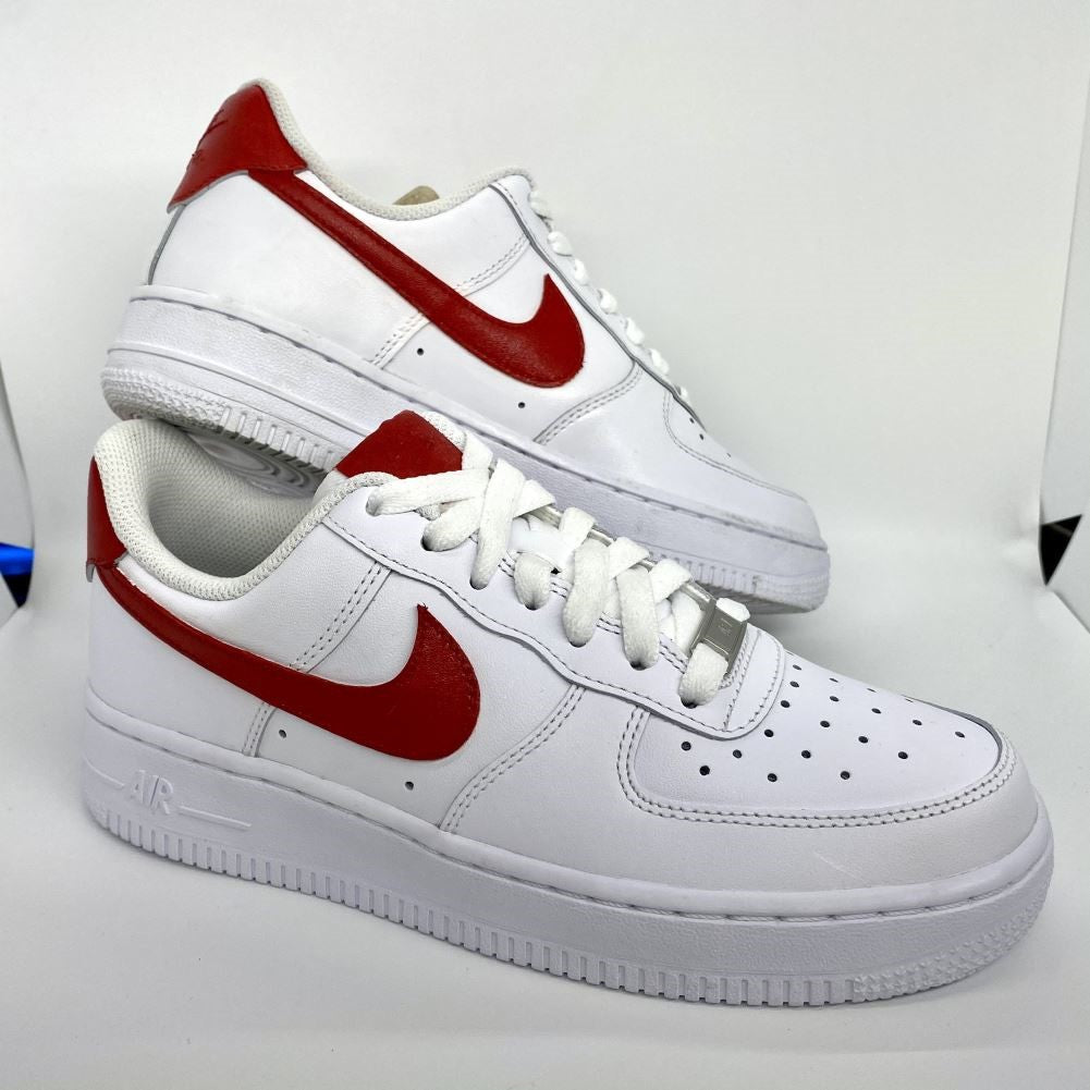 Dark Red Custom Sneakers Air Force 1