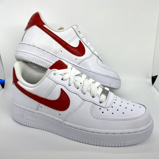 Dark Red Custom Sneakers Air Force 1