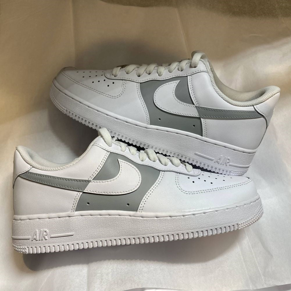 Dark Grey Custom Sneakers Air Force 1