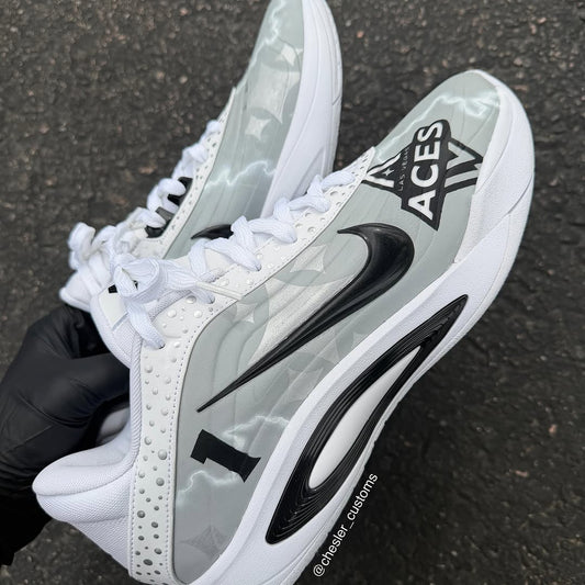 Hand Painted Custom Las Vegas Aces Sneakers