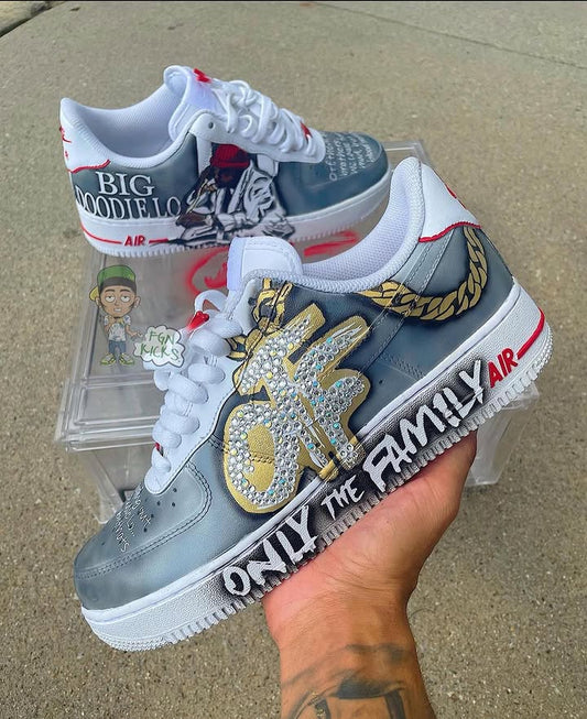 Custom Hand Painted Air Force 1 Sneakers