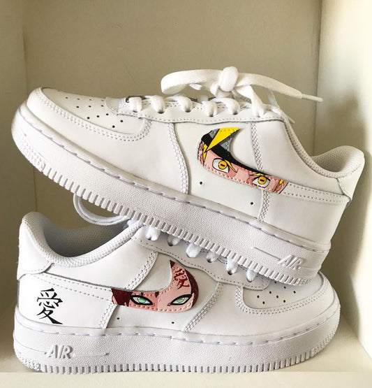 Anime Eyes Print Custom AF 1s Shoes