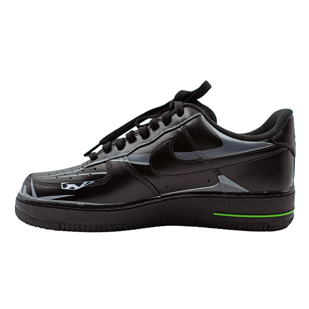 Custom Air Force 1 Black Lamborghini Logo