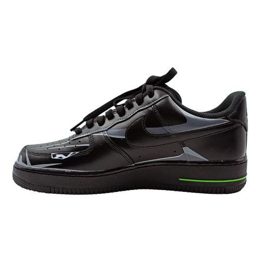 Custom Air Force 1 Black Lamborghini Logo