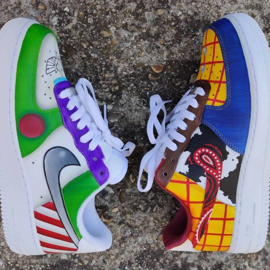 Custom Air Force 1 Multicolor Pattern