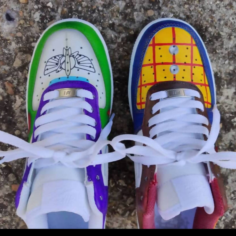 Custom Air Force 1 Multicolor Pattern