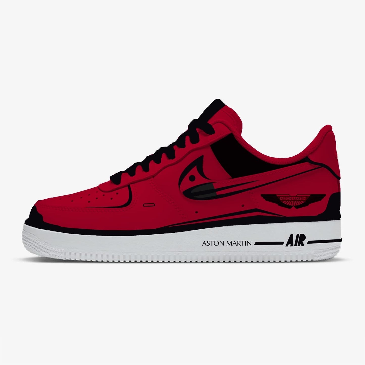 Custom Air Force 1 Red Aston Martin Theme