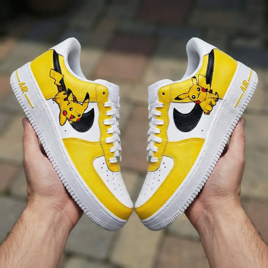 Custom Air Force 1 Yellow Pikachu