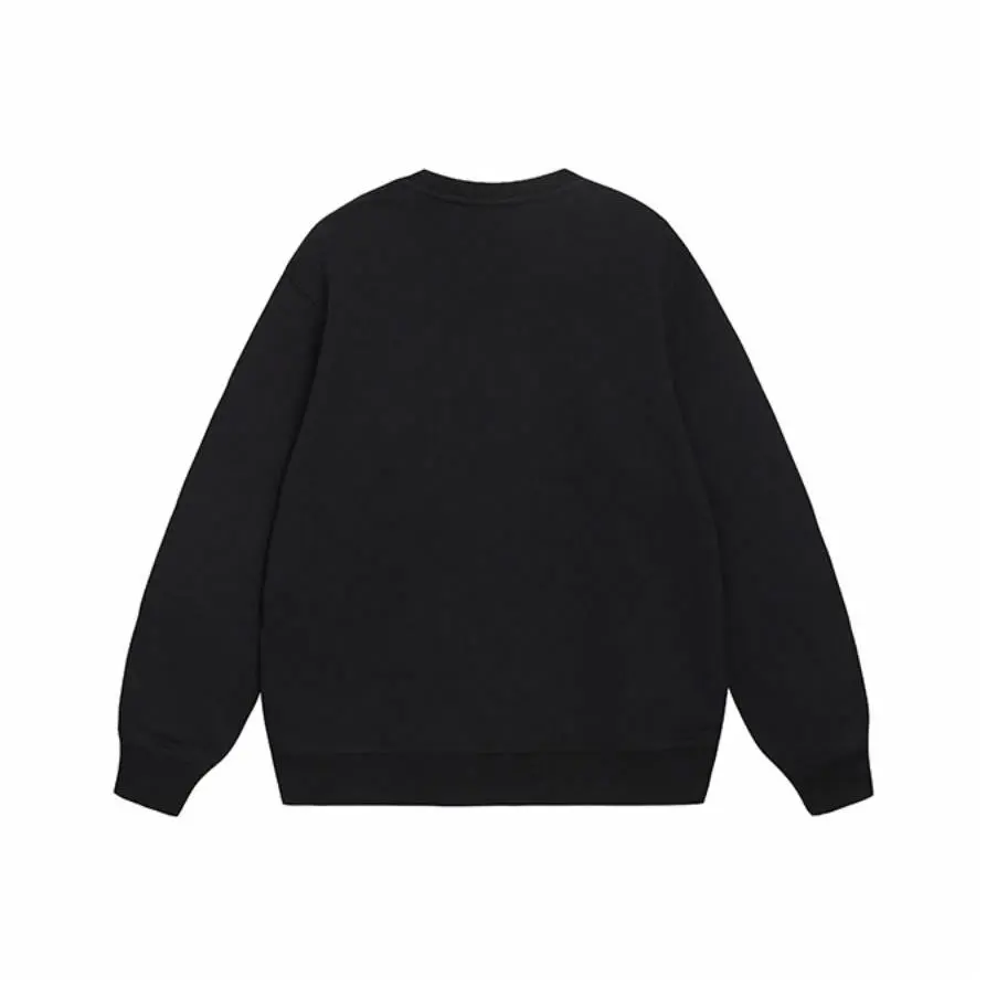 Custom Embroidery Nike Sweatshirt Black Beige Bunny