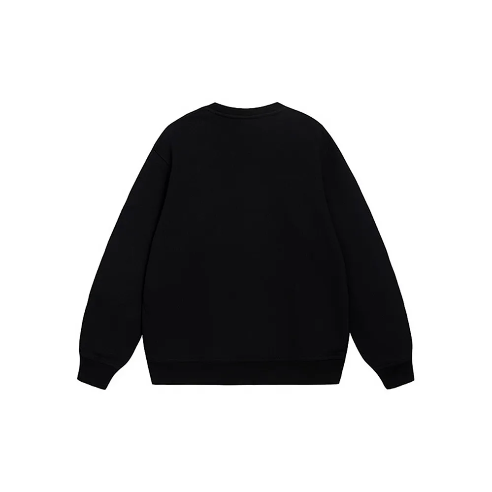 Custom Embroidery Nike Sweatshirt Black Teddy Bear Design